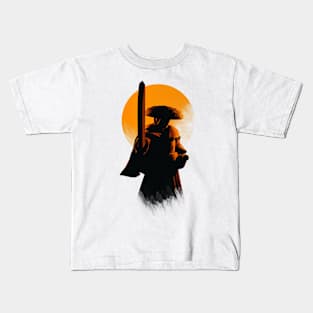 Japanese Samurai 2 Kids T-Shirt